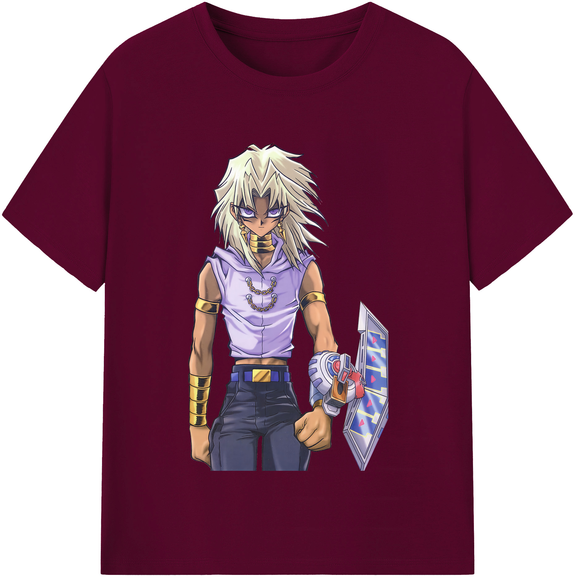 （画像用） 遊☆戯☆王 Yu-Gi-Oh! レディースカジュアルプリントTシャツ（綿100％）